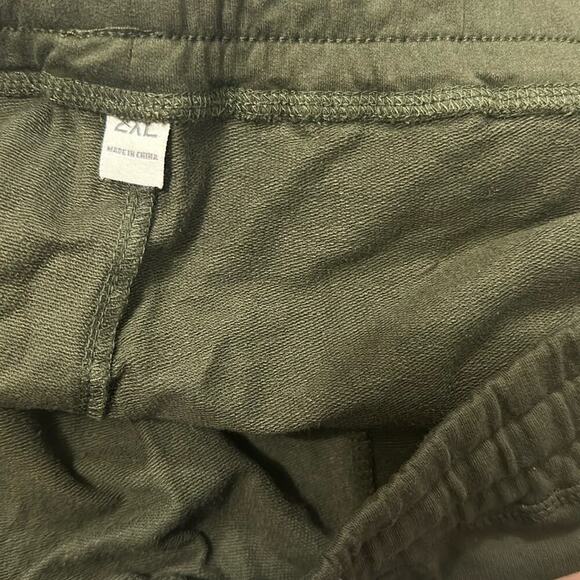 Mens Cargo Shorts Cotton Casual Lounge Shorts Elastic Waist Workout NWT XL - Picture 6 of 7